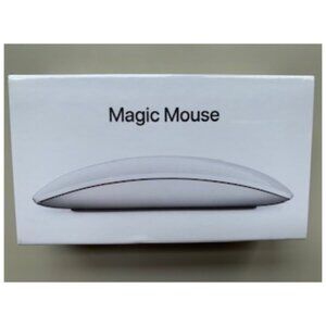 Apple Magic Mouse: Wireless, Bluetooth, Rechargeable. Works with Mac or iPad; Mu